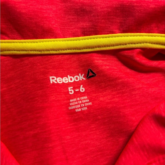 Reebok Green and Orange Polo Shirts Vibrant Collection BUNDLE OF 5 - Picture 2 of 3